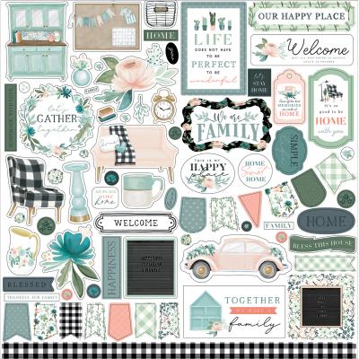 Carta Bella Gather At Home - Element Sticker